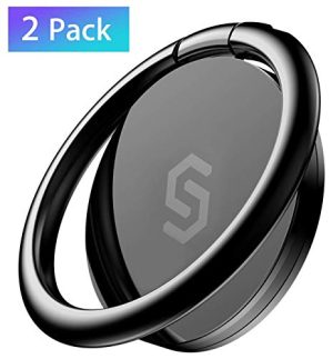 Syncwire Anello Supporto Ring Cellulare - 2 Pack Universale Cellulari Anello Metallico Rotazione 360° Telefono Ring Holder per iPhone X/XS, XR, 8 7 6s Plus, Samsung Galaxy, Huawei, Xiaomi e Altro