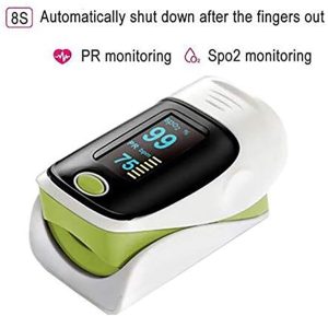 Pulsossimetro SAYYQ controllo della saturazione dell'ossigeno