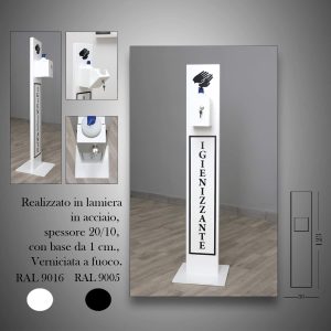 Piantana Porta Dispenser Disinfettante
