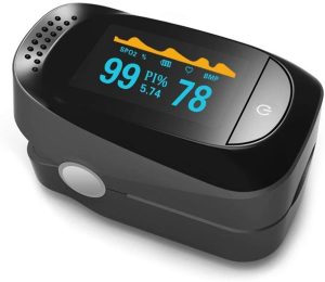 YZCX Pulsossimetro Saturimetro da Dito Portatile Professionale con OLED