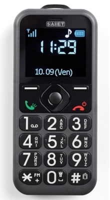 CELLULARE SAIET PRONTO GREY ITALIA