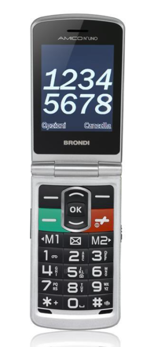 CELLULARE BRONDI N?UNO SILVER ITALIA