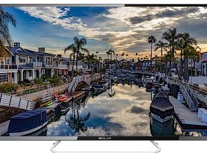 TV LED 55" BOLVA NX-5586 UHD SMART TV ITALIA BLACK
