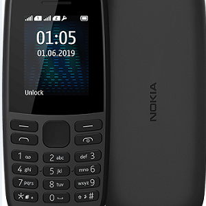 CELLULARE NOKIA 105 2019 DUOS BLACK ITALIA