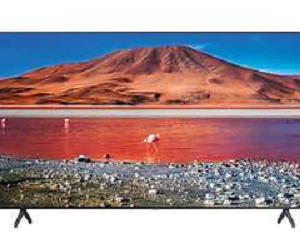 TV LED 75" SAMSUNG 4K UE75TU7072 SMART TV EUROPA BLACK