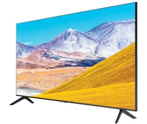 TV LED 82" SAMSUNG 4K UE82TU8072 SMART TV EUROPA BLACK