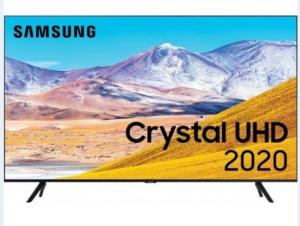 TV LED 55" SAMSUNG 4K UE55TU8072 SMART TV EUROPA BLACK