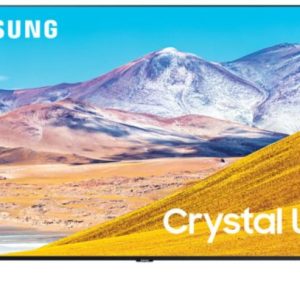 TV LED 85" SAMSUNG 4K UE85TU8072 SMART TV EUROPA BLACK