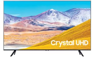 TV LED 65" SAMSUNG 4K UE65TU8072 SMART TV EUROPA BLACK