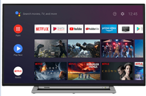 TV LED 55" TOSHIBA 4K 55UA3A63DG SMART TV ANDROID EUROPA BLACK