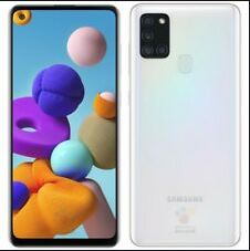 CELLULARE SAMSUNG A217 GALAXY A21S 128GB DUOS WHITE ITALIA