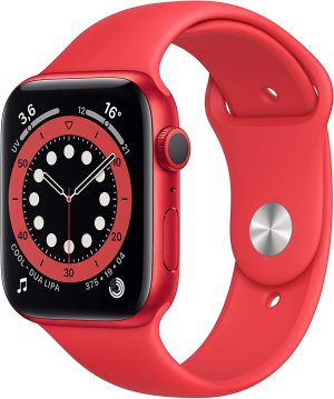 Apple Watch Series 6 GPS, cassa in alluminio PRODUCT (RED) da 40 mm con cinturino sportivo PRODUCT (RED) - Regular (Ricondizionato)