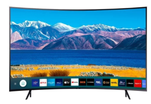 TV LED 55" SAMSUNG 4K CURVE UE55TU8372 EUROPA BLACK