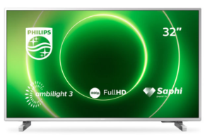 TV LED 32" PHILIPS 32PHS6605/12 SMART TV ITALIA BLACK