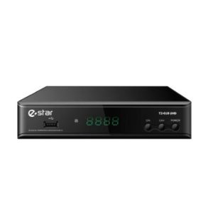 Decoder Digitale Terrestre Dvb-T2/Hevc E-Star T2-618 Uhd