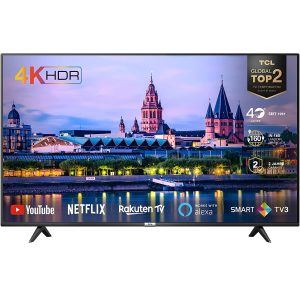 TV LED 50" TCL 4K 50P610 SMART TV ITALIA BLACK