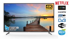 TV LED 49" BLUE 4K 49BU800 SMART TV ITALIA BLACK