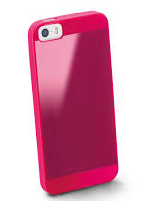 CUSTODIA PER APPLE IPHONE 5 IN GOMMA CELLULAR LINE GUMMYSLIMIPHONE5P