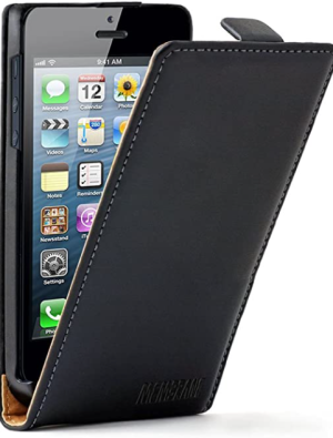 CUSTODIA PER APPLE IPHONE 5 TOP FLIP PATRICK TOP-I5N BLACK
