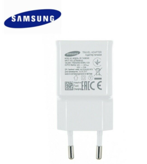 CARICABATTERIA DA RETE SAMSUNG PER G920/G925/N910 FAST CHARGING EP-TA20EWE SENZA CAVO WHITE BULK