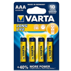 BATTERIA MINISTILO AAA ALCALINA 4PZ VARTA LR03E