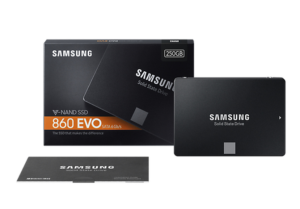 HARD DISK 2,5 SSD 250GB SAMSUNG SOLID STATE 860 EVO SERIES MZ-76E250B/EU
