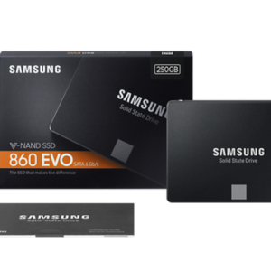 HARD DISK 2,5 SSD 250GB SAMSUNG SOLID STATE 860 EVO SERIES MZ-76E250B/EU