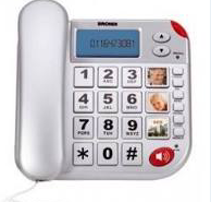 TELEFONO DA CASA BRONDI SUPERBRAVO PLUS SILVER