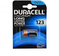 BATTERIA 3V/B ULTRA LITIUM DURACELL CR123