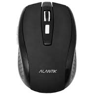 MOUSE OTTICO WIRELESS ALANTIK MORF4N BLACK