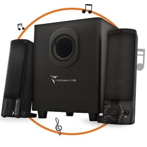 CASSE 2.1 TECHMADE TM-V2209U BLACK