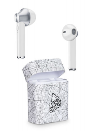 AURICOLARE BLUETOOTH CELLULAR LINE TWS BTMSTWS1 FANTASY WHITE