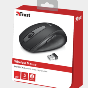 MOUSE OTTICO WIRELESS TRUST EASYCLICK 16536