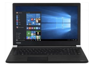 NOTEBOOK RICONDIZIONATO TOSHIBA SATELLITE PRO A50 15,6" I3-4000M/4GB/256GB-SSD/W10 NO WEBCAM GRADO A