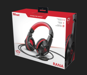 CUFFIE + MICROFONO 3.5MM GAMING TRUST GXT404R RANA 23439