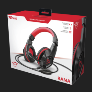 CUFFIE + MICROFONO 3.5MM GAMING TRUST GXT404R RANA 23439