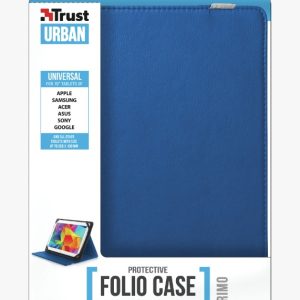 CUSTODIA PER TABLET 10" TRUST PRIMO FOLIO 20315 BLUE