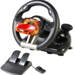 VOLANTE + PEDALIERA GAMING SERAFIM R1+ BLACK