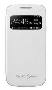 CUSTODIA PER SAMSUNG GALAXY S4 MINI I9195 FLAP PATRICK FLAPVIEW-S4MINIW WHITE