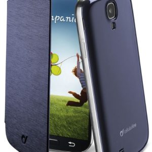 CUSTODIA PER SAMSUNG GALAXY S4 I9505 CELLULAR LINE BACKBOOKGALAXYS4B BLUE