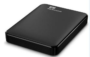 HARD DISK ESTERNO 2,5 USB 3.0 01TB WESTERN DIGITAL WDBUZG0010BBK