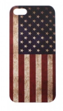 COVER PER APPLE IPHONE 5S HOTDUCK HD-COVER-011 BANDIERA USA