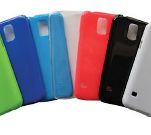 CUSTODIA PER SAMSUNG GALAXY S5 G900 IN TPU PATRICK SHELL-S5A LIGHT BLUE