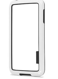 CUSTODIA PER SAMSUNG GALAXY S5 G900 BUMPER PATRICK FRAME-S5W WHITE