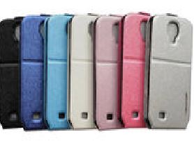 CUSTODIA PER SAMSUNG GALAXY S4 MINI I9500 TOP FLIP PATRICK TOP-I9500A AZZURRO