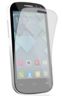 PELLICOLA PER ALCATEL C3 PROTETTIVA PATRICK SCREEN-ALCC3