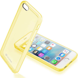 CUSTODIA PER APPLE IPHONE 6/6S CELLULAR LINE CLEARCOLIPH647Y YELLOW