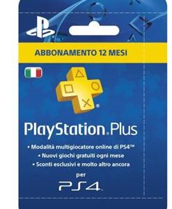 ABBONAMENTO PS PLUS CARD SONY 365GG