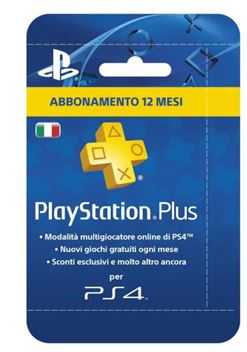 ABBONAMENTO PS PLUS CARD SONY 365GG