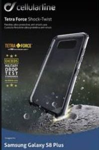 CUSTODIA PER SAMSUNG GALAXY S8 PLUS SM-G955 ULTRAPROTETTIVA CELLULAR LINE TETRACGALS8PLK BLACK